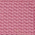 1.25" Pastel Pink Heavyweight Cotton Webbing